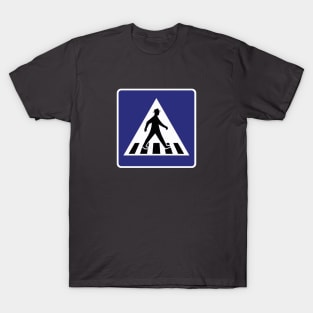 German Pedestrian Crosswalk Man with Hat Berlin Sign T-Shirt